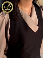 پیشبند استادکار دو رو (قرمز و مشکی) - Image 6