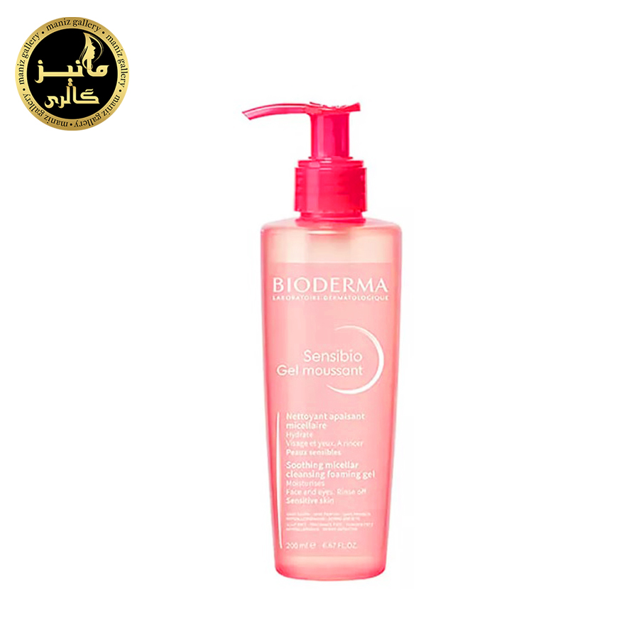 ژل شستشوی پوست حساس بایودرما Bioderma Sensibio Gel