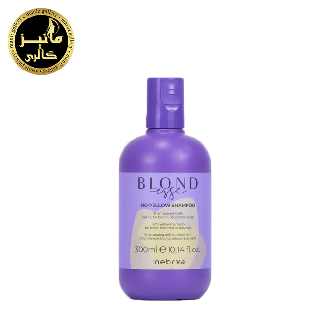 شامپو ضد زردی اینبریا Inebrya Anti Yellow 300ml