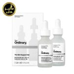 پک دو عددی سرم هیالورونیک‌اسید و نیاسینامید اوردینری Ordinary niacinamide 10% + zinc 1% + hyaluronic acid 2% + B5