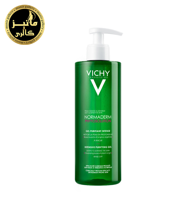ژل شستشوی صورت پوست چرب و حساس ویشی ٰVICHY Normaderm