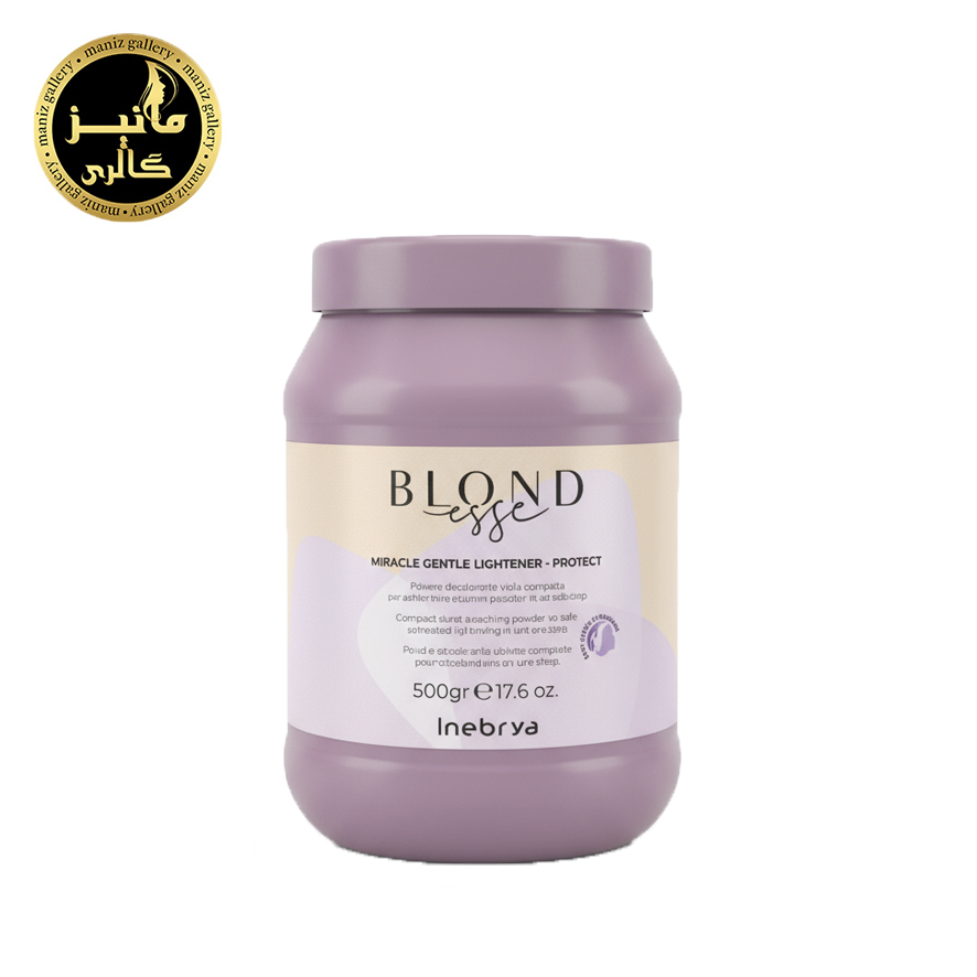 blondesse پودر دکلره بنفش بلوندیس اینبریا Inebrya blondesse - Image 1